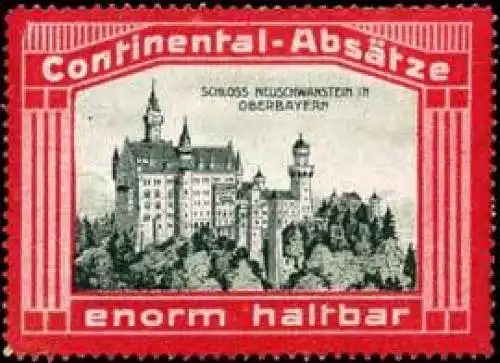 Schloss Neuschwanstein in Oberbayern