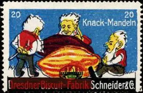 Zwerge mit Knack - Mandeln