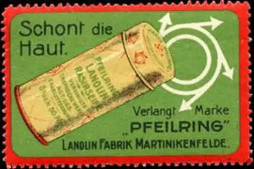 Puder Kosmetik für die Haut