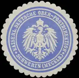 K. Deutsche Ober-Postdirektion Schwerin (Mecklenburg)