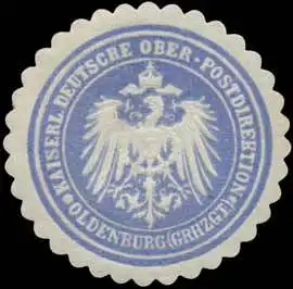 K. Deutsche Ober-Postdirektion Oldenburg (Grhzgt.)