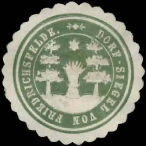 Dorf-Siegel von Friedrichsfelde