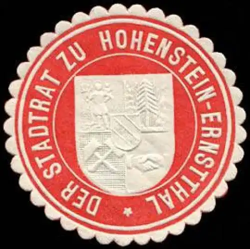 Der Stadtrat zu Hohenstein - Ernstthal