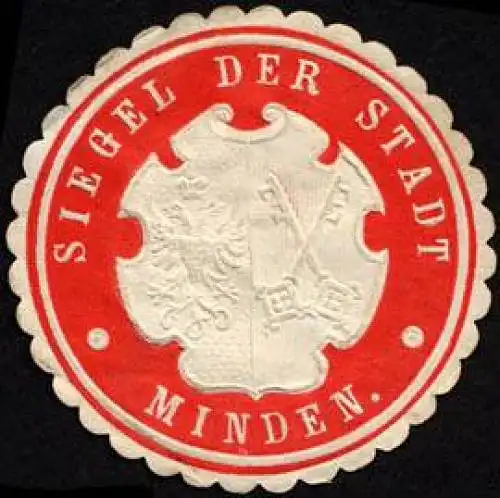 Siegel der Stadt - Minden