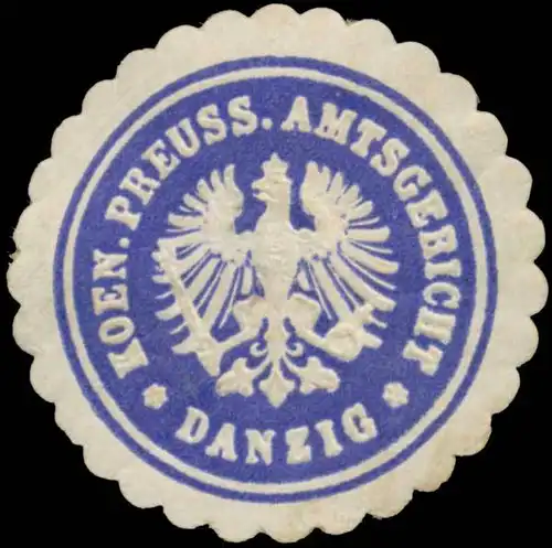 K.Pr. Amtsgericht Danzig