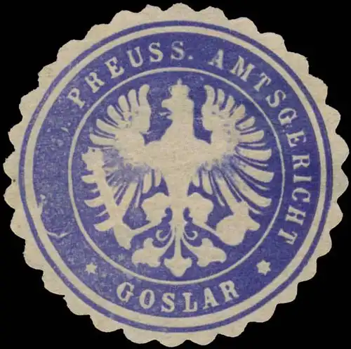 Pr. Amtsgericht Goslar