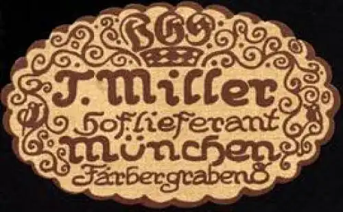 T. Miller - Hoflieferant - MÃ¼nchen