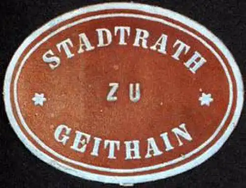 Stadtrath zu Geithain (Borna)