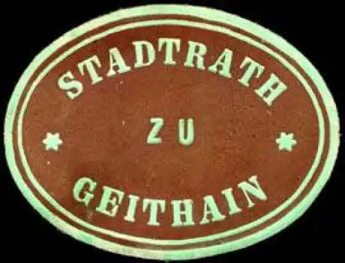Stadtrath zu Geithain (Borna)