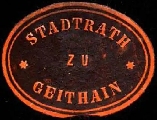 Stadtrath zu Geithain (Borna)