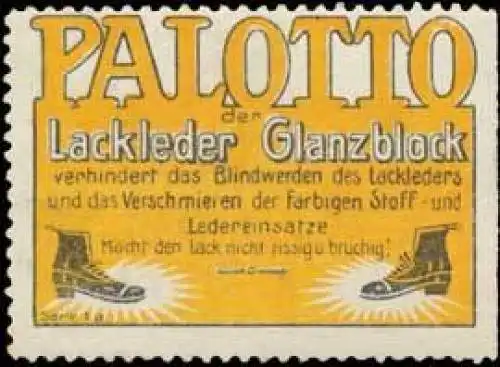 Palotto der Lackleder Glanzblock
