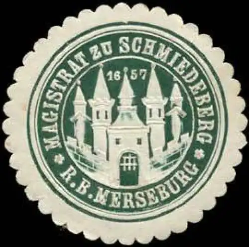 Magistrat zu Schmiedeberg - R.B. Merseburg