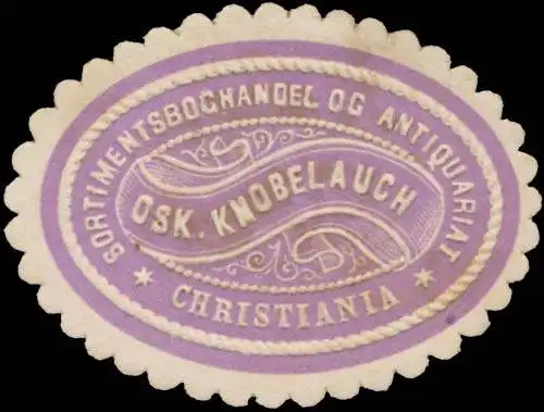Buchhandlung &  Antiquariat Oskar Knobelauch