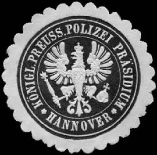 KÃ¶niglich Preussisches Polizei - PrÃ¤sidium - Hannover