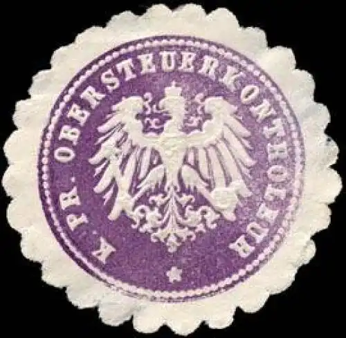 KÃ¶niglich Preussischer Obersteuerkontroleur