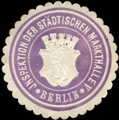 Inspektion der StÃ¤dtischen Markthalle V - Berlin