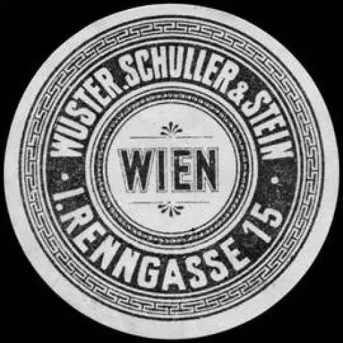WÃ¼ster. Schuller & Stein - Wien