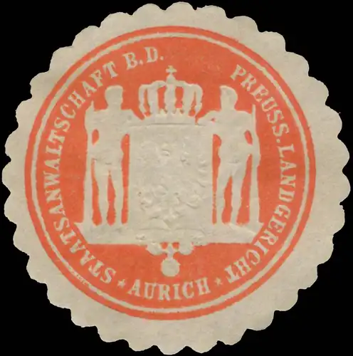 Staatsanwaltschaft b.d. Pr. Landgericht Aurich