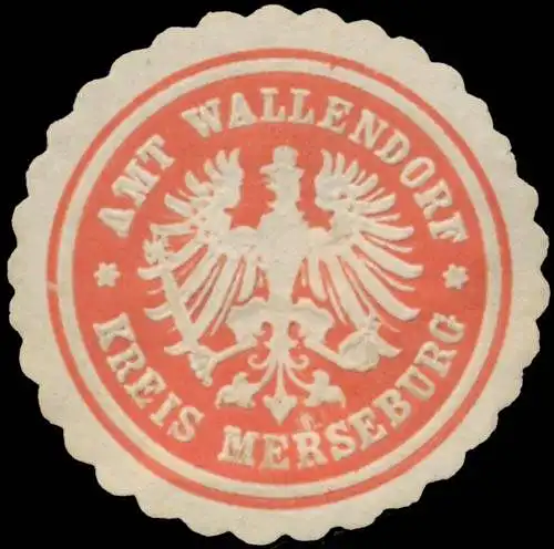 Amt Wallendorf Kreis Merseburg