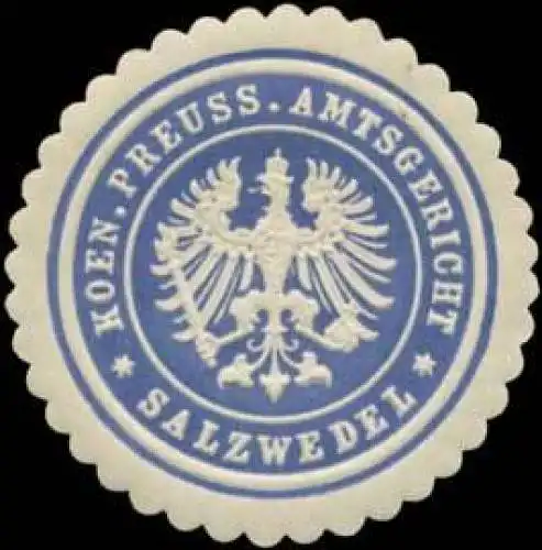 K.Pr. Amtsgericht Salzwedel