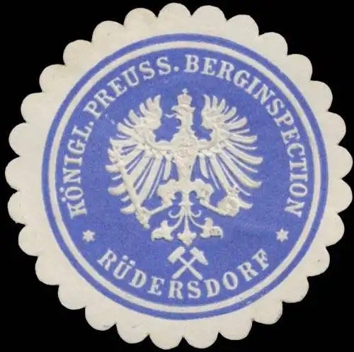 K.Pr. Berginspection RÃ¼dersdorf