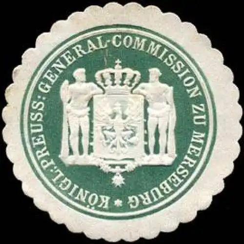 KÃ¶niglich Preussische General - Commission zu Merseburg