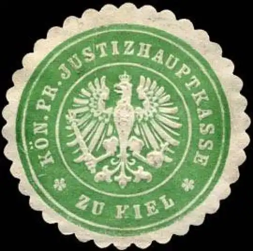 KÃ¶niglich Preussische Justizhauptkasse zu Kiel