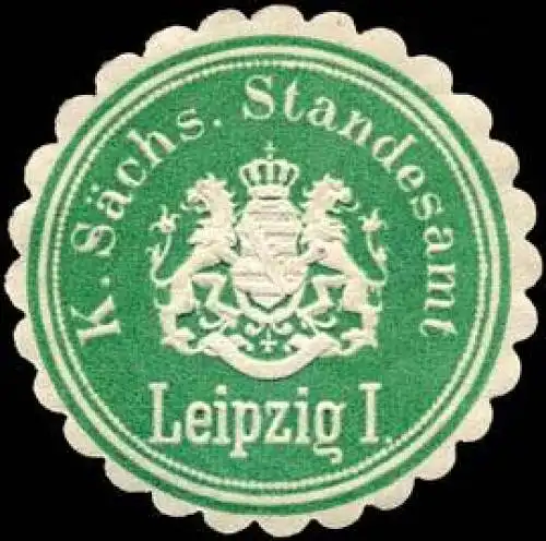 KÃ¶niglich SÃ¤chsisches Standesamt Leipzig I