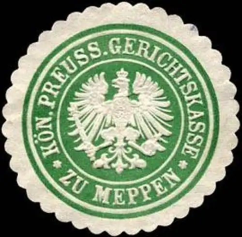 K. Pr. Gerichtskasse zu Meppen