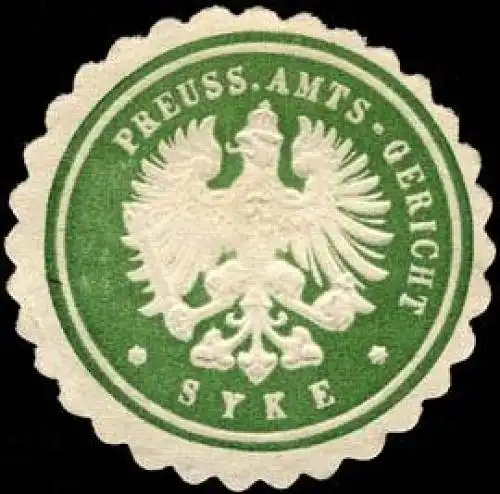 Preussisches Amts - Gericht - Syke