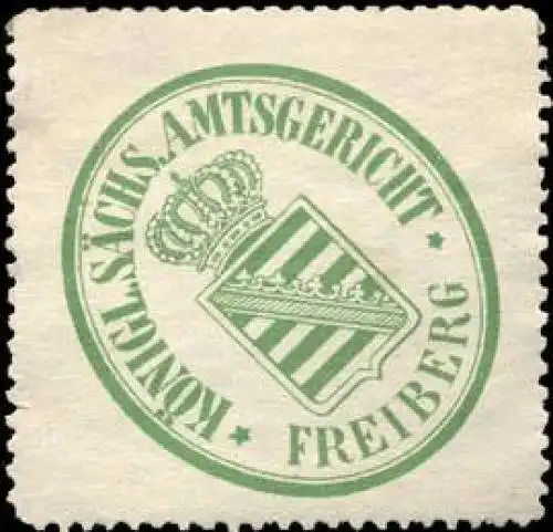 KÃ¶niglich - SÃ¤chsisches - Amtsgericht - Freiberg