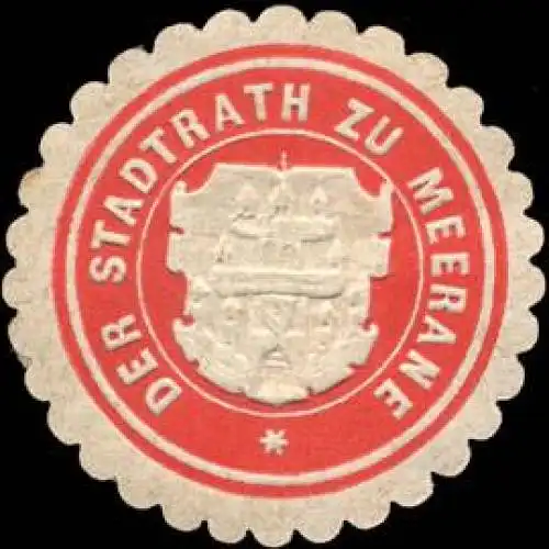 Der Stadtrath zu Meerane