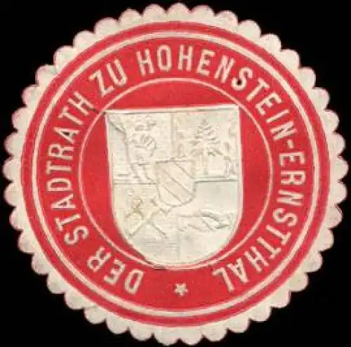 Der Stadtrath zu Hohenstein-Ernstthal