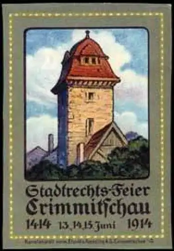Stadtrechts - Feier Crimmitschau