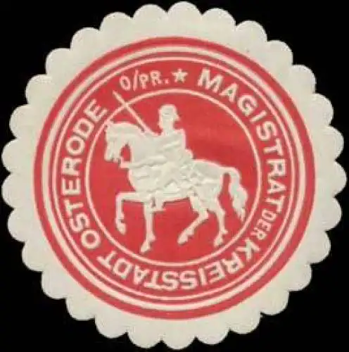Magistrat der Kreisstadt Osterode/Ostpreussen