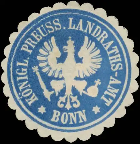 K.Pr. Landrahts-Amt Bonn