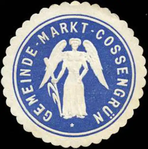 Gemeinde-Markt - CossengrÃ¼n/Vogtland (Engel)