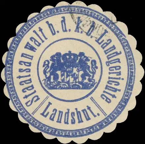 Staatsanwalt b.d. K.Bayer. Landgerichte Landshut