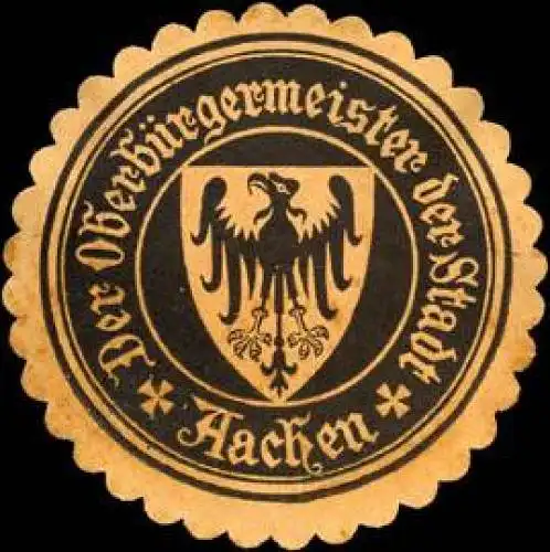 Der OberbÃ¼rgermeister der Stadt - Aachen