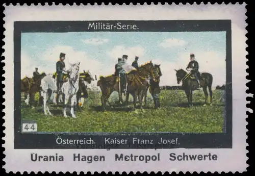 Kaiser Franz Josef - Ãsterreich