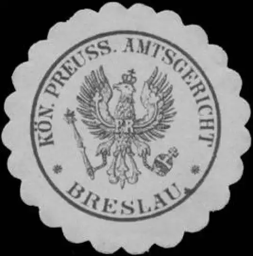 K.Pr. Amtsgericht Breslau