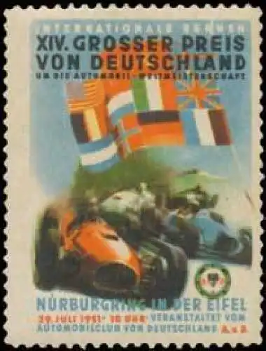 XIV. Grosser Preis von Deutschland Auto-Rennen