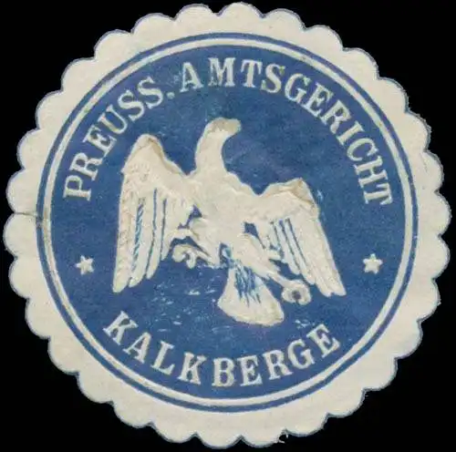 Pr. Amtsgericht Kalkberge