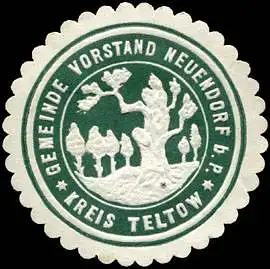 Gemeinde Vorstand Neuendorf - Kreis Teltow