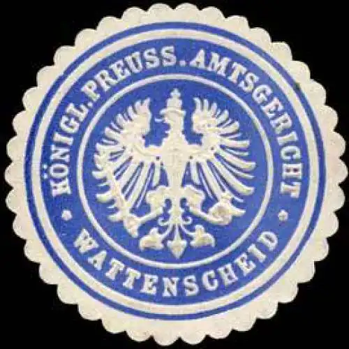 K.Pr. Amtsgericht-Wattenscheid