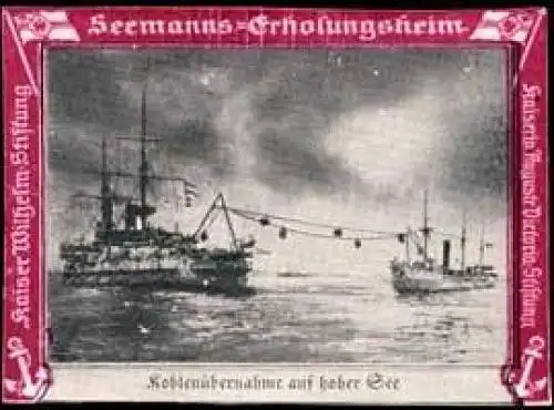 KohlenÃ¼bernahme auf hoher See