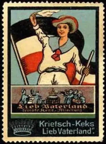 Krietsch-Keks Lieb Vaterland