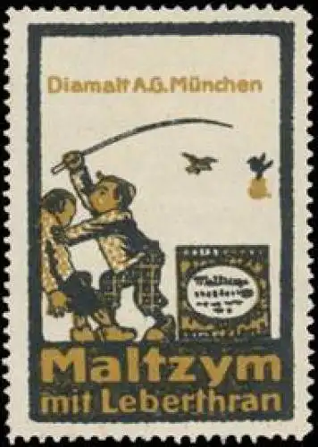 Maltzym mit Lebertran