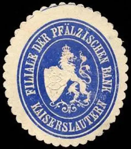 Filiale der PfÃ¤lzischen Bank Kaiserslautern