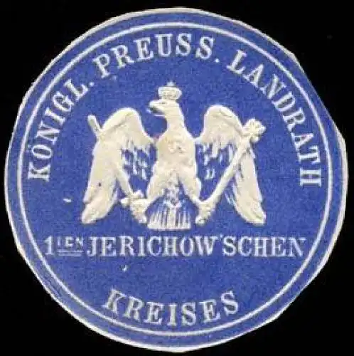 K. Pr. Landrath 1ten Jerichowschen Kreises